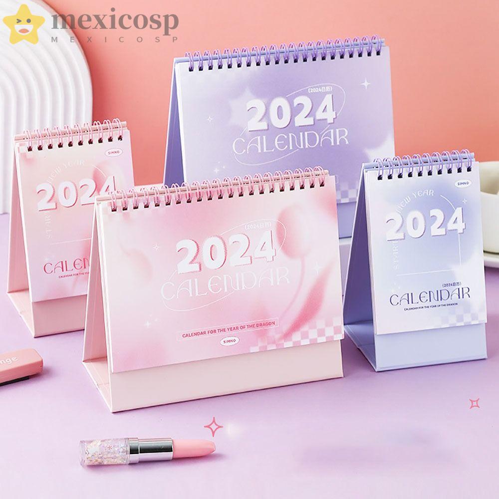 Méxicosp 2024 Calendario , Planificador Semanal Vertical Mensual De