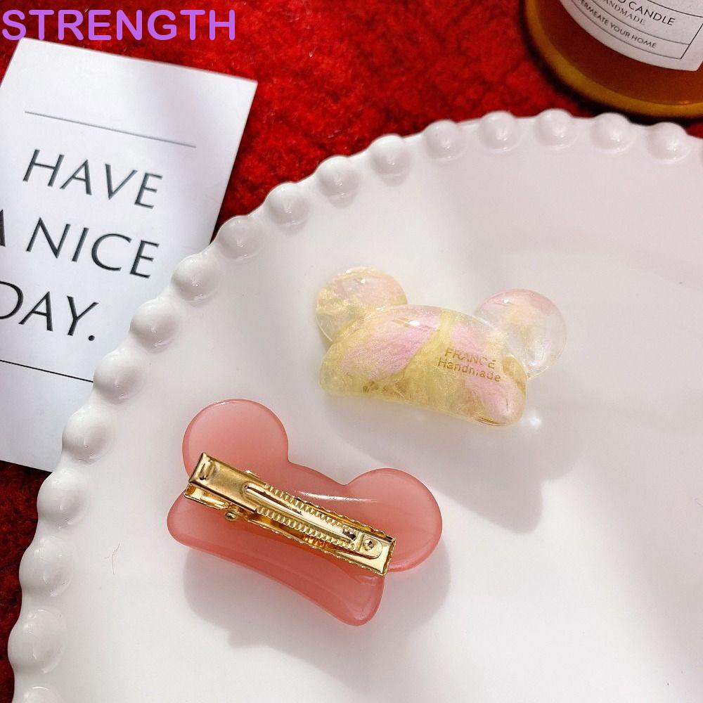 Pinza De Pelo De Acetato De Fuerza , Horquilla Y2K Barrettes De Dibujos