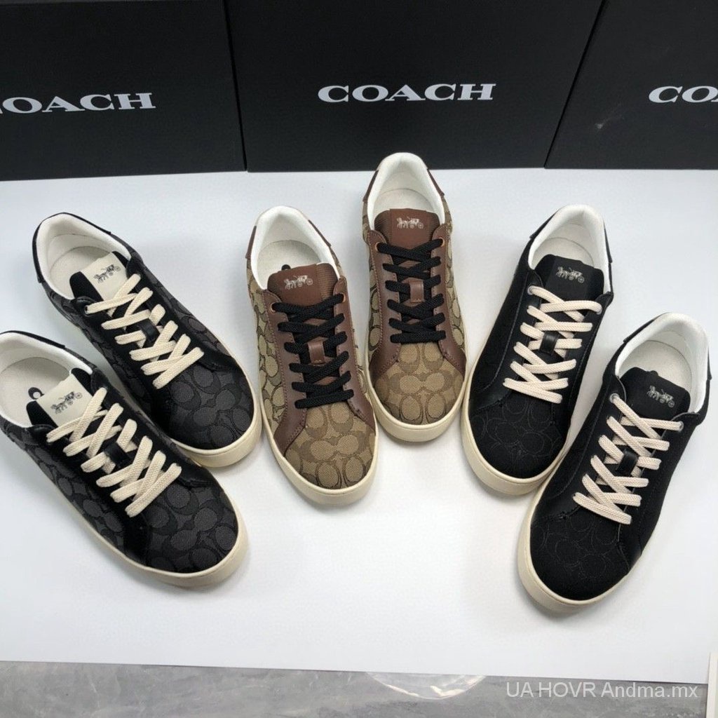 Coach Logotipo cl sico zapatos de moda de alta gama para