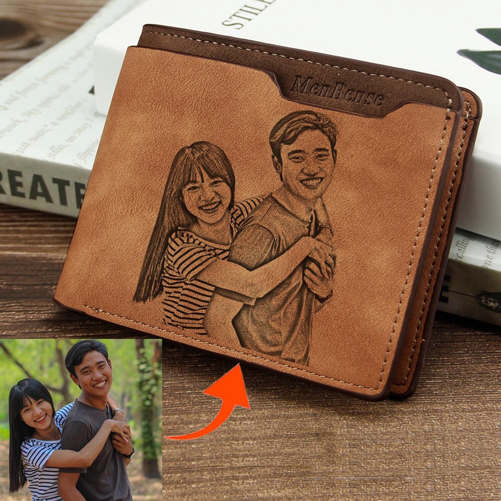 Carteras personalizadas con 2025 fotos para hombre