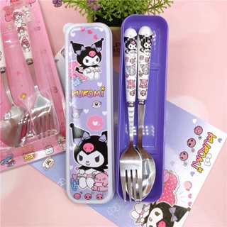 SET CUBIERTOS ESTUCHE CON PALITOS HELLO KITTY