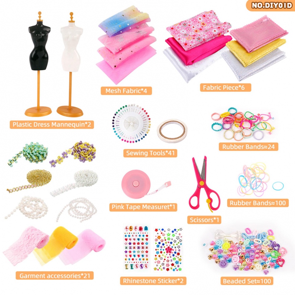 300 Piezas Kit De Diseno De Moda Para Ninas Con 2 Maniquies Creatividad DIY Artes Y Manualidades Juguetes Educativos Costura Para Ninos De 8 A 12 Anos Adolescentes Regalo De Cumpleanos Shopee Mexico