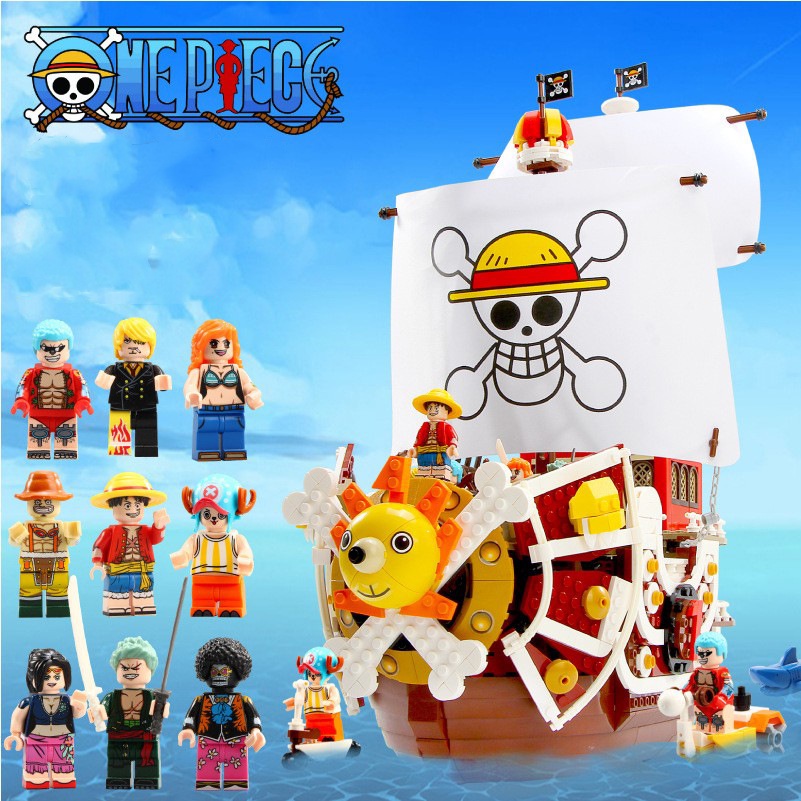 Compatible Con Lego One Piece Thousand Sunny Modelo De Bloques De  Construcción Ensamblados