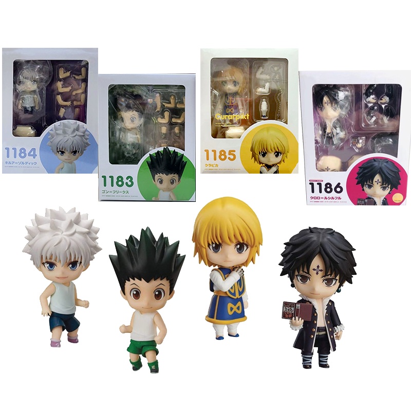Pack De 2 Figuras De Killua Zaoldyeck Y Gon Freecss – PVC De 12 Cm Para Decoración De Escritorio