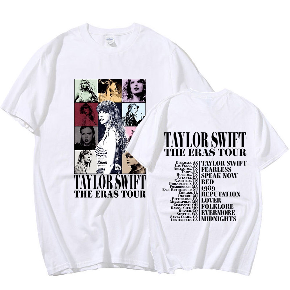 thumbnail image 4 of Taylor The Eras Tour 2023 World T shirt Hombres Mujeres Moda Estética Camiseta De Manga Corta De Alta Calidad Camisetas De Gran Tamaño, 4 of 5