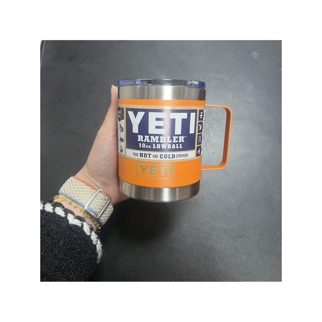 YETI Rambler Lowball de 293 ml acero inoxidable con tapa MagSlider