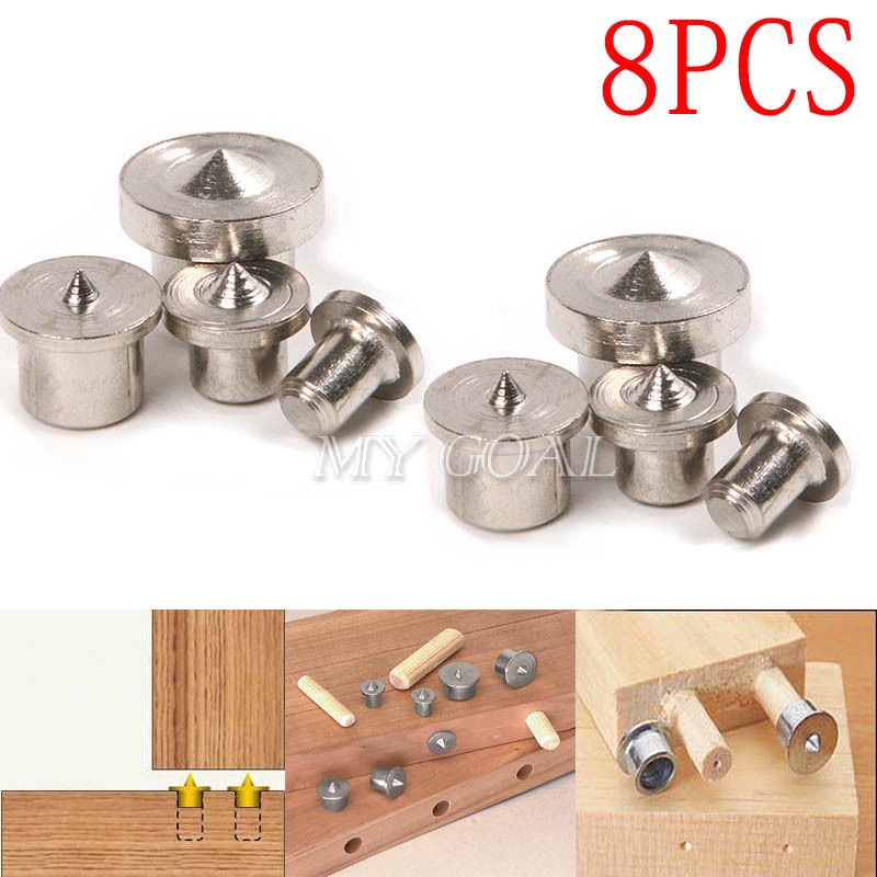Set di 16 tasselli centrali da 6 mm, 8 mm, 10 mm