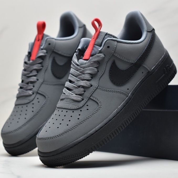 Nuevo af1 air force one 1 Zapatos De Moda Mate De Alta Gama Deportivos Gris Oscuro Botas Deslizantes De Suela Gruesa Para Hombres Y Mujeres Shopee Mexico