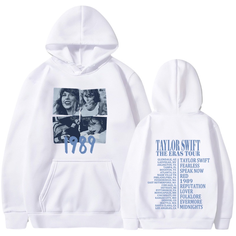 thumbnail image 1 of 2023 Nuevo Taylor Swift The Eras Tour Concert Merch Hombres/Mujeres Sudadera Con Capucha Diseño Ayuda Ropa Misma Unisex Streetwear Chamarra Top, 1 of 4