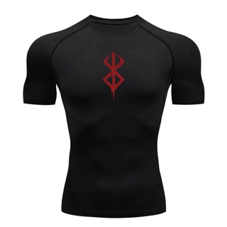 Camiseta de compresión de secado rápido para hombre, camiseta de manga  larga para gimnasio, Fitness, correr, deportes, entrenamiento, camisetas  ajustadas, novedad