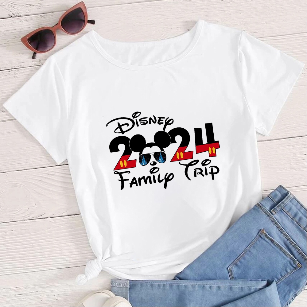 Camisas Familiares Camisas De Minnie Y Mickey Disney 2024 Ropa De