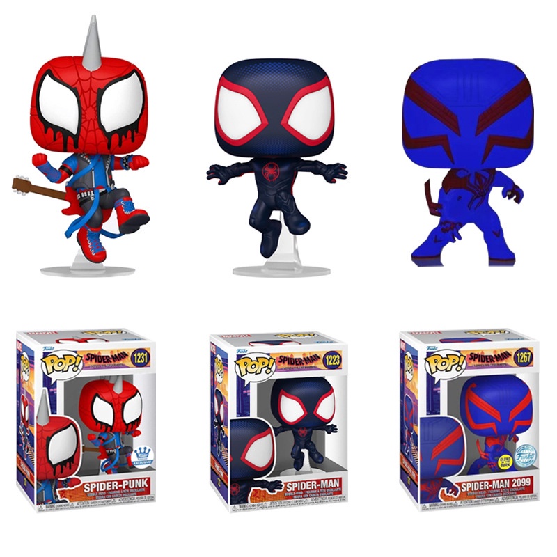 Peluche Spiderman 2099 A Travez Del Spider Verso