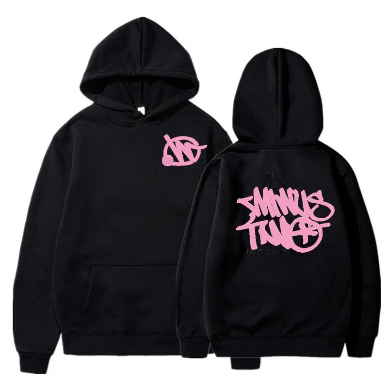 Y2K Sudadera De Algodon Con Capucha Menos Dos Graficos Impresos De Gran Tamano Ropa De Mujer Unisex Punk Harajuku Alta Calidad Shopee Mexico