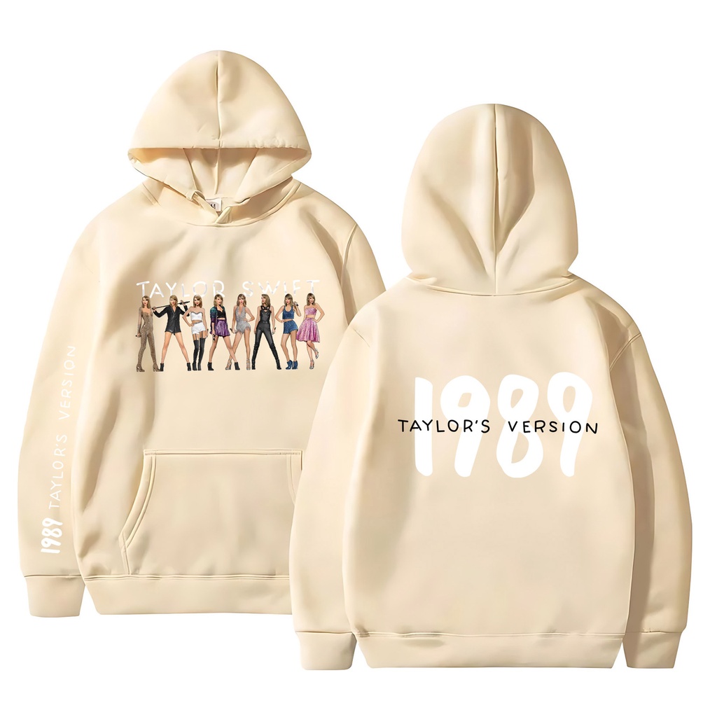 thumbnail image 1 of 2023 Nuevo Taylor Swift 1989 The Eras Tour Concert Merch Hombres/Mujeres Sudadera Con Capucha Diseño Ayuda Ropa Misma Unisex Streetwear Chamarra Top, 1 of 4