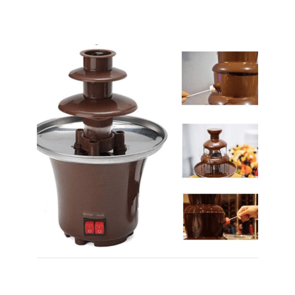 Fuente de Fondue de cascada de Chocolate, máquina de fusión de