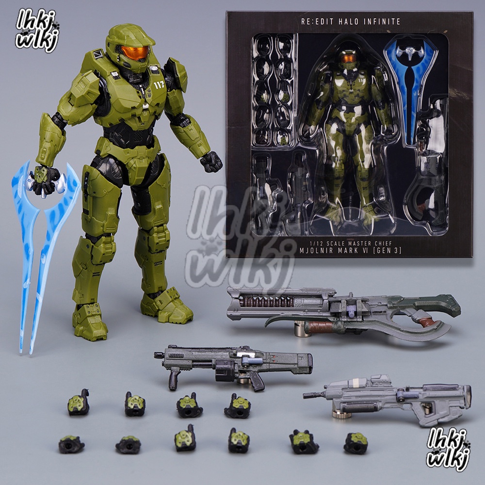 Jefe Maestro Halo Juguetes 1/12 Sentinel HALO Figura De Acción