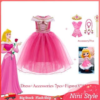 Princesa disney hot sale vestido rosa