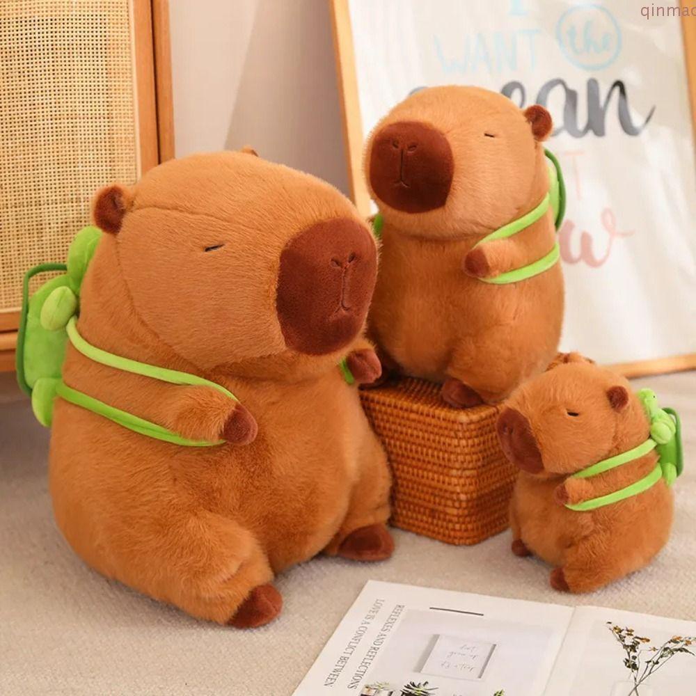 Qinmao Capybara Mu Eca De Peluche Simulaci N De Juguete Capibara