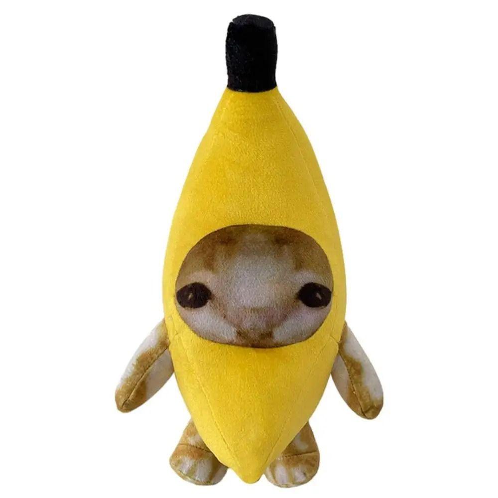 SPDD Banana Cat Peluche Gato Feliz Muñeca De Juguete Cojín De