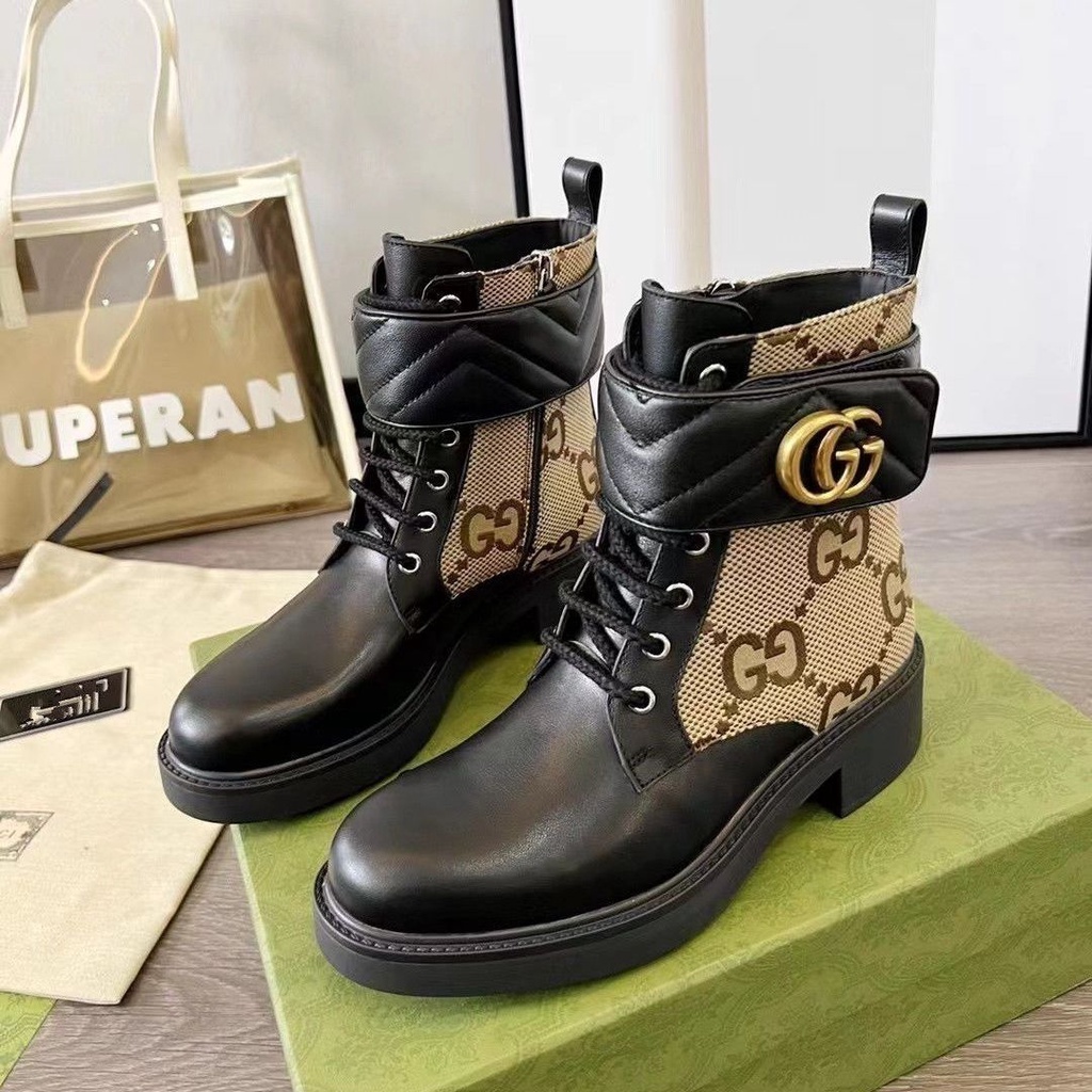 LOUIS VUITTON Botas Rodeo Queen Botas bajas Monogram piel de