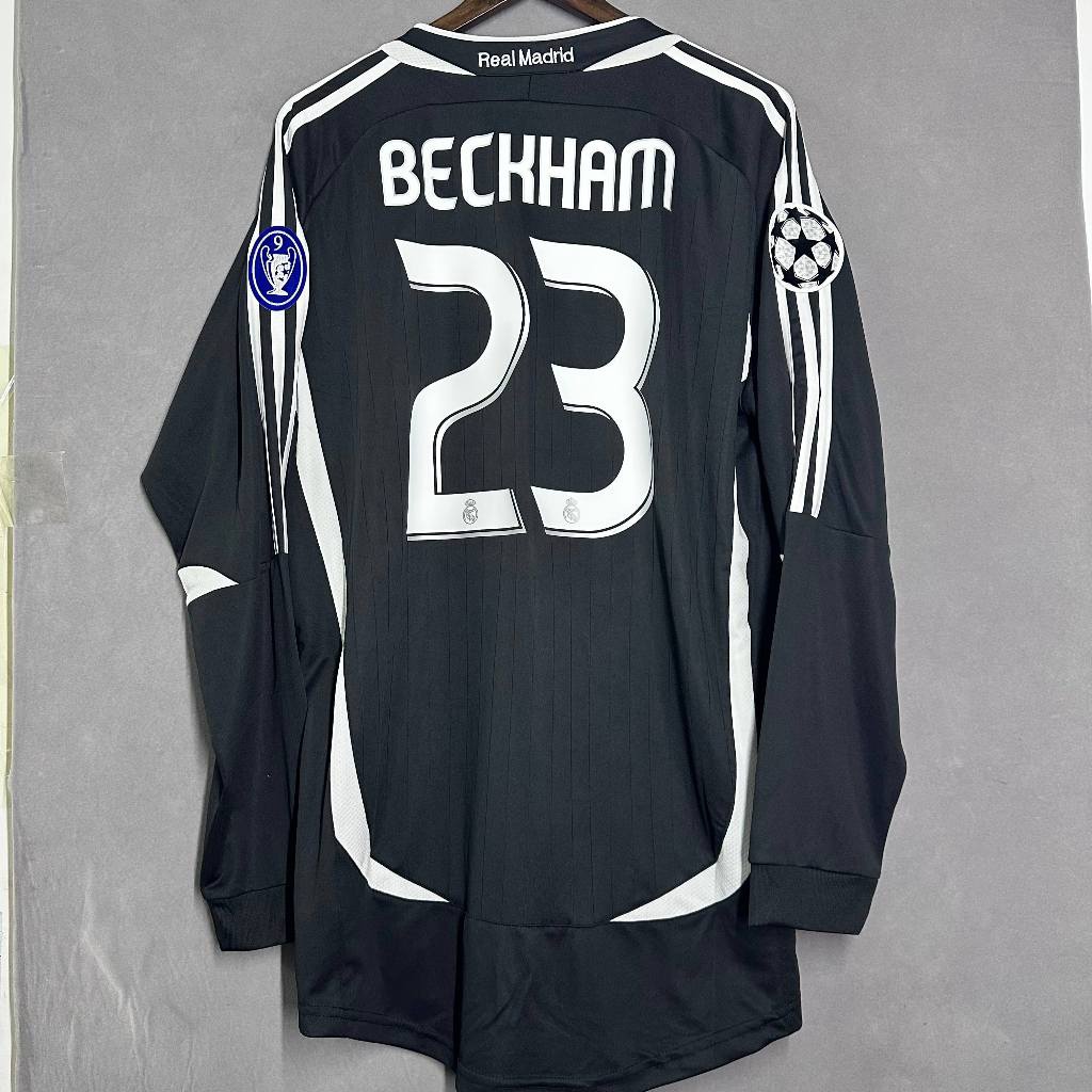 0607 Real Madrid jersey away ZIDANE RAUL RONALDO BECKHAM Clásico