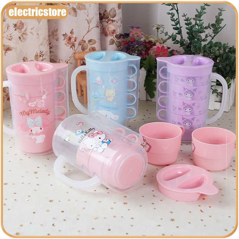 Cafetera Hello Kitty de 12 Tazas Rosa