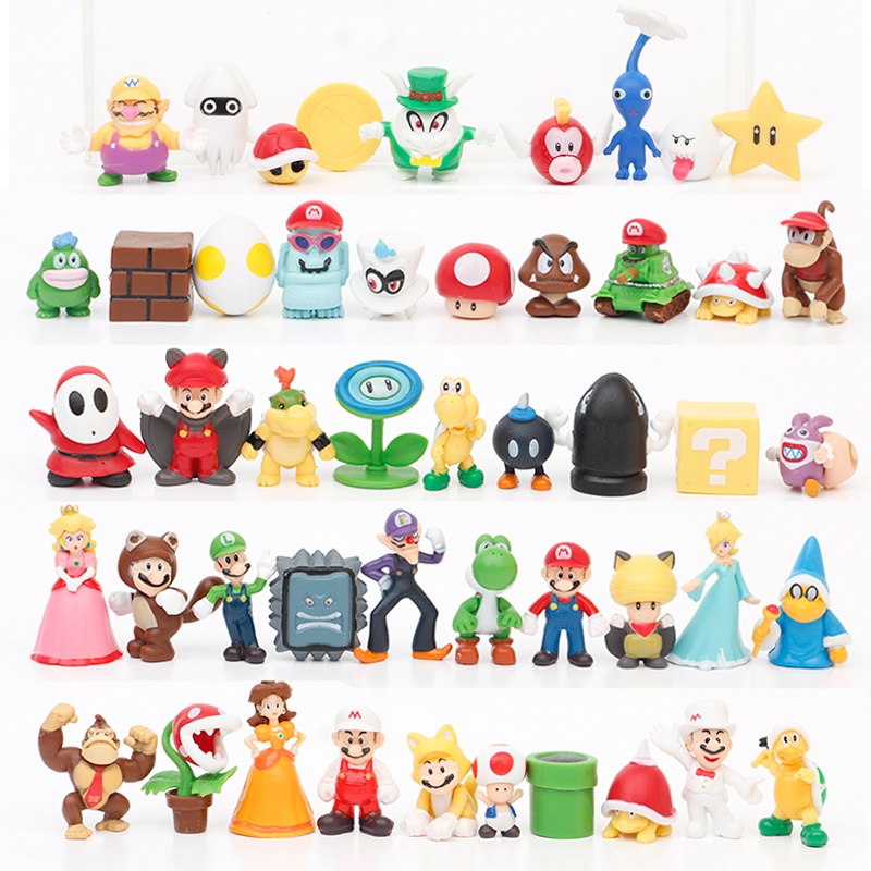 Super mario best sale figuras colección