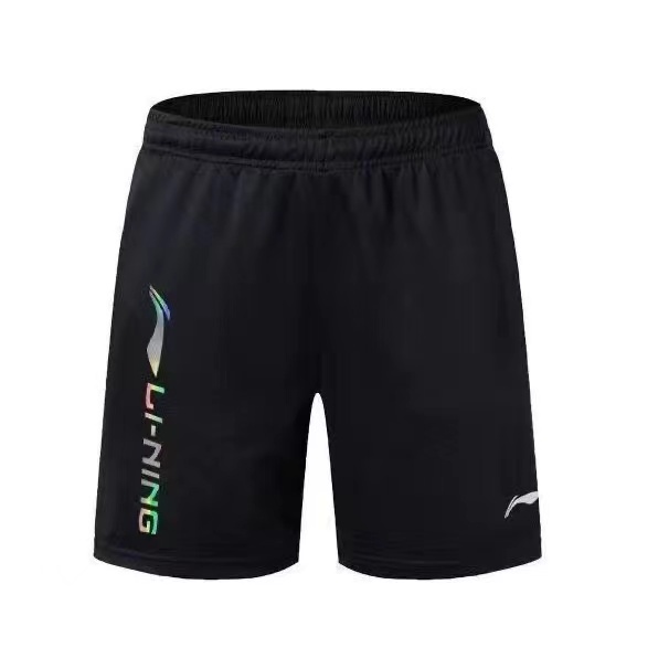 Ready Stock Li Ning Badminton Competicion Pantalones Cortos De Entrenamiento Para Hombres Y Mujeres De Secado Rapido Transpir