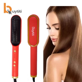 Cepillo Plancha Pelo Alisador Secador Electrico Cabello