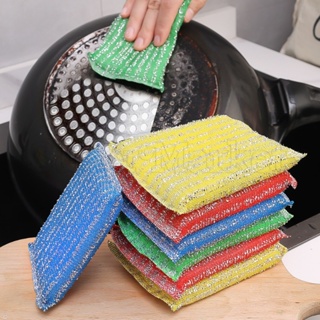 Esponjas de limpieza de cocina, esponja de doble cara y fregador, esponja  multiusos sin arañazos para limpiar cocina y hogar