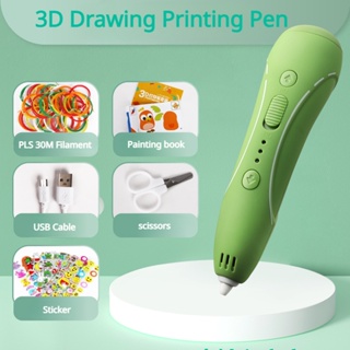 Bolígrafo 3D 3D DIY Pluma De Dibujo Con Pantalla LCD Compatible PLA  Filamento Juguetes Seguro 3D Para Niños Regalo De Parto