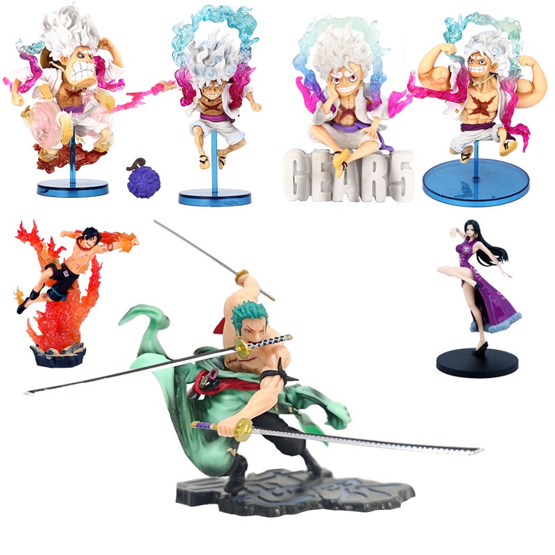 One Piece Roronoa Zoro Sol Dios Nika Luffy Boa Hancock Ace Sabo Marco ...