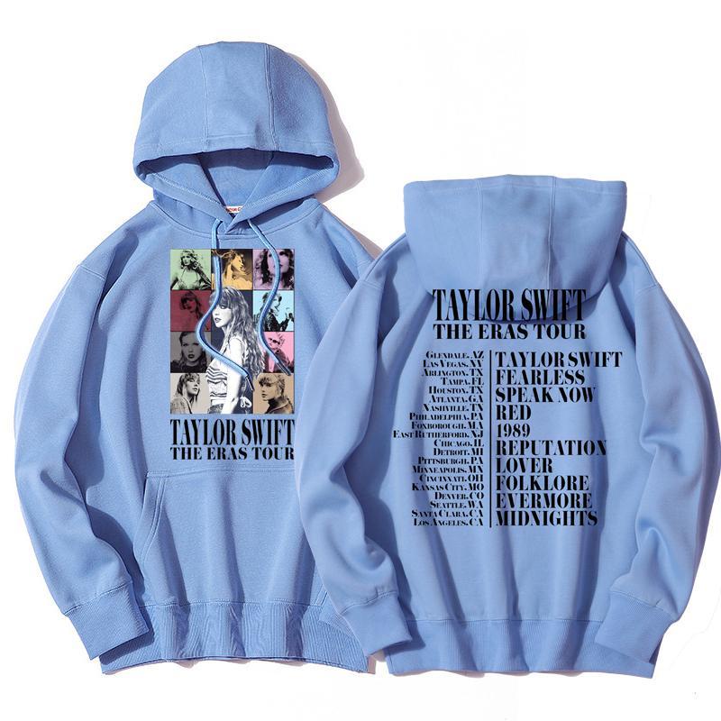 thumbnail image 1 of 2023 Nuevo Taylor Swift 1989 The Eras Tour Concert Merch Hombres/Mujeres Sudadera Con Capucha Diseño Ayuda Ropa Misma Unisex Streetwear Chamarra Top, 1 of 5