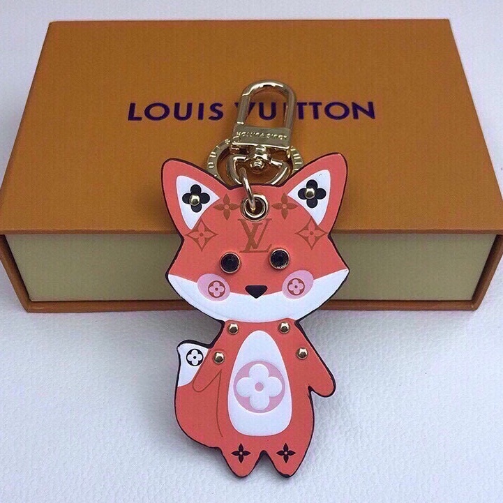 Louis Vuitton Cute Fox Bag Charm and Key Holder