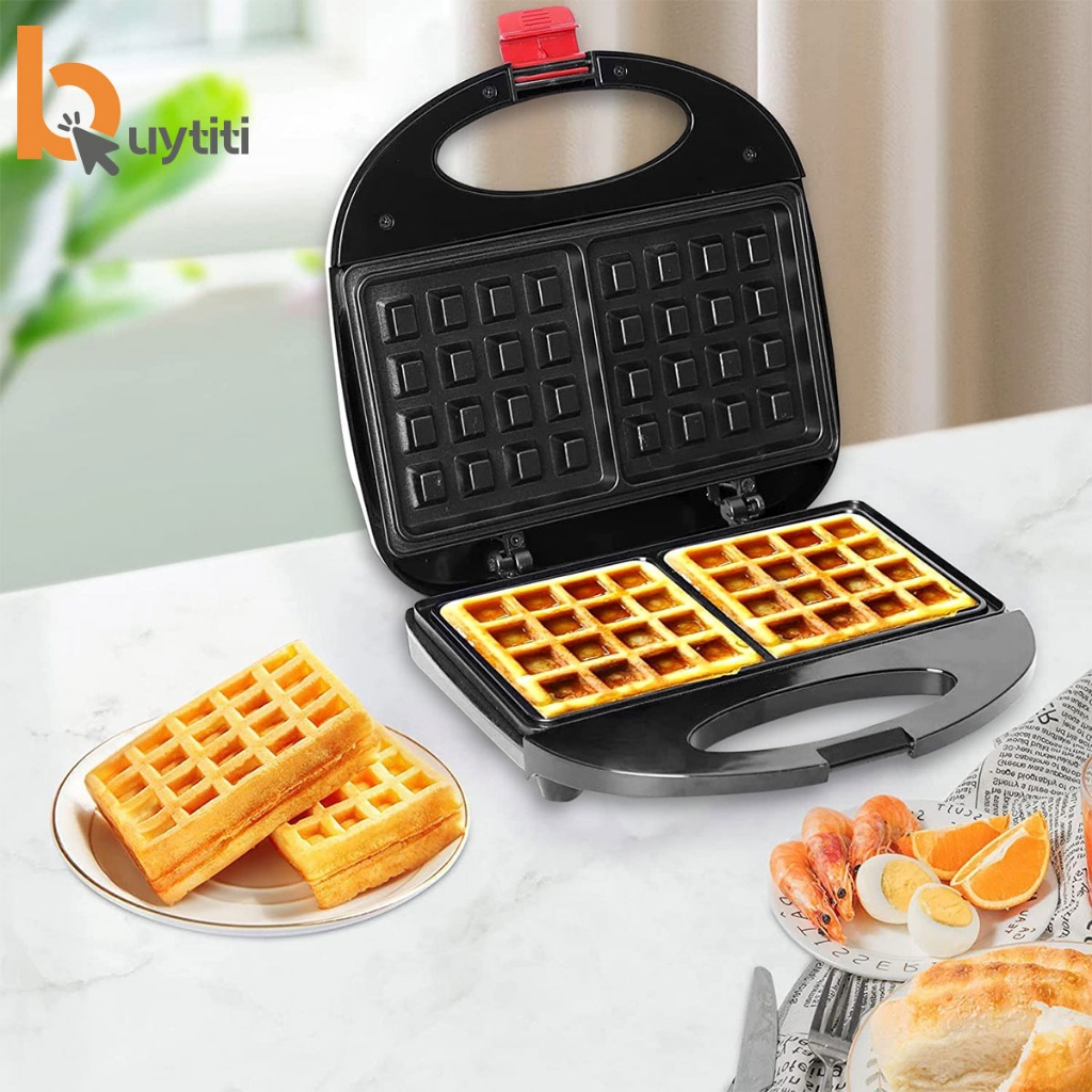 Waflera Eléctrica Para Waffles En Forma De Corazon - ELE-GATE