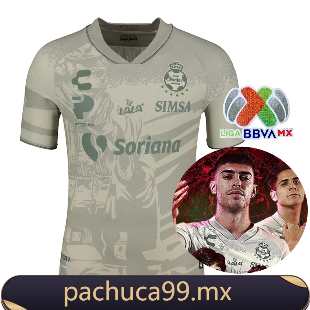 202324 Jersey Santos Laguna Jersey Tercero Camiseta de Fútbol