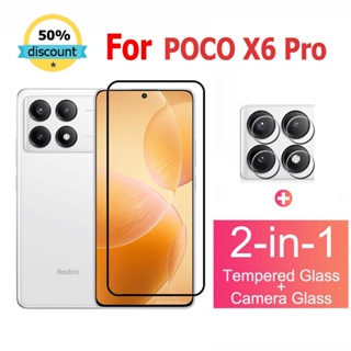Mica POCO X6 Pro Protector De Pantalla Para Xiaomi Redmi 13C 12 K70 Note 13  Pro Plus Mi 14 13T 13 Pro Lite Ultra POCO C65 F5 X6 Pro 5G Vidrio Templado