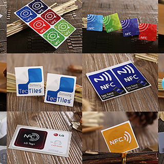 Etiqueta NFC NTAG213 adhesiva con logotipo NFC - Shop NFC