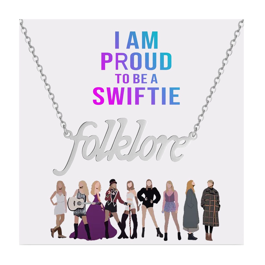 thumbnail image 1 of Taylor Swift 1989 Collar De Acero De Titanio Las Mujeres Es El Mejor Para Los Amigos Y Besties, 1 of 5