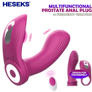 Anillo de pene masculino, masajeador de pene, estimulación de vibración de  10 frecuencias, clítoris, chupar pezones