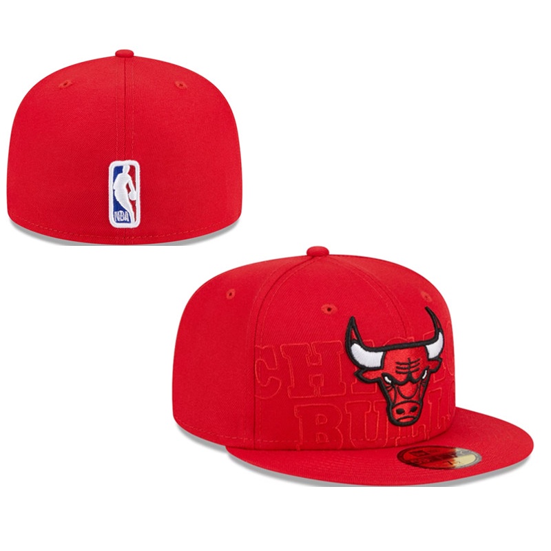 Chicago Bulls Hombres Mujeres Moda Deporte Gorra W Close Full Fit Hat PT8Z