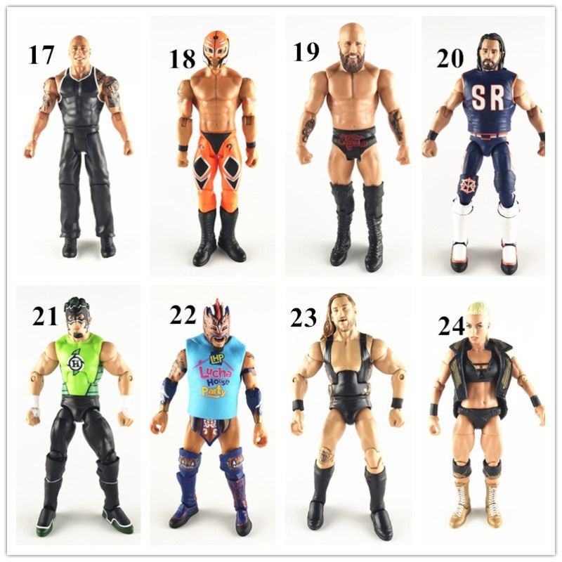 Mattel Ring Wwe Wrestler Figura De Accion 23cm Figura De Accion Coleccionable Wrestler Figura De Juguete