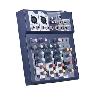 Sistema de consola de sonido profesional de 8 canales, tablero de mezcla de  sonido USB Pro Studio DJ controlador de sonido de mezcla de voz consola de