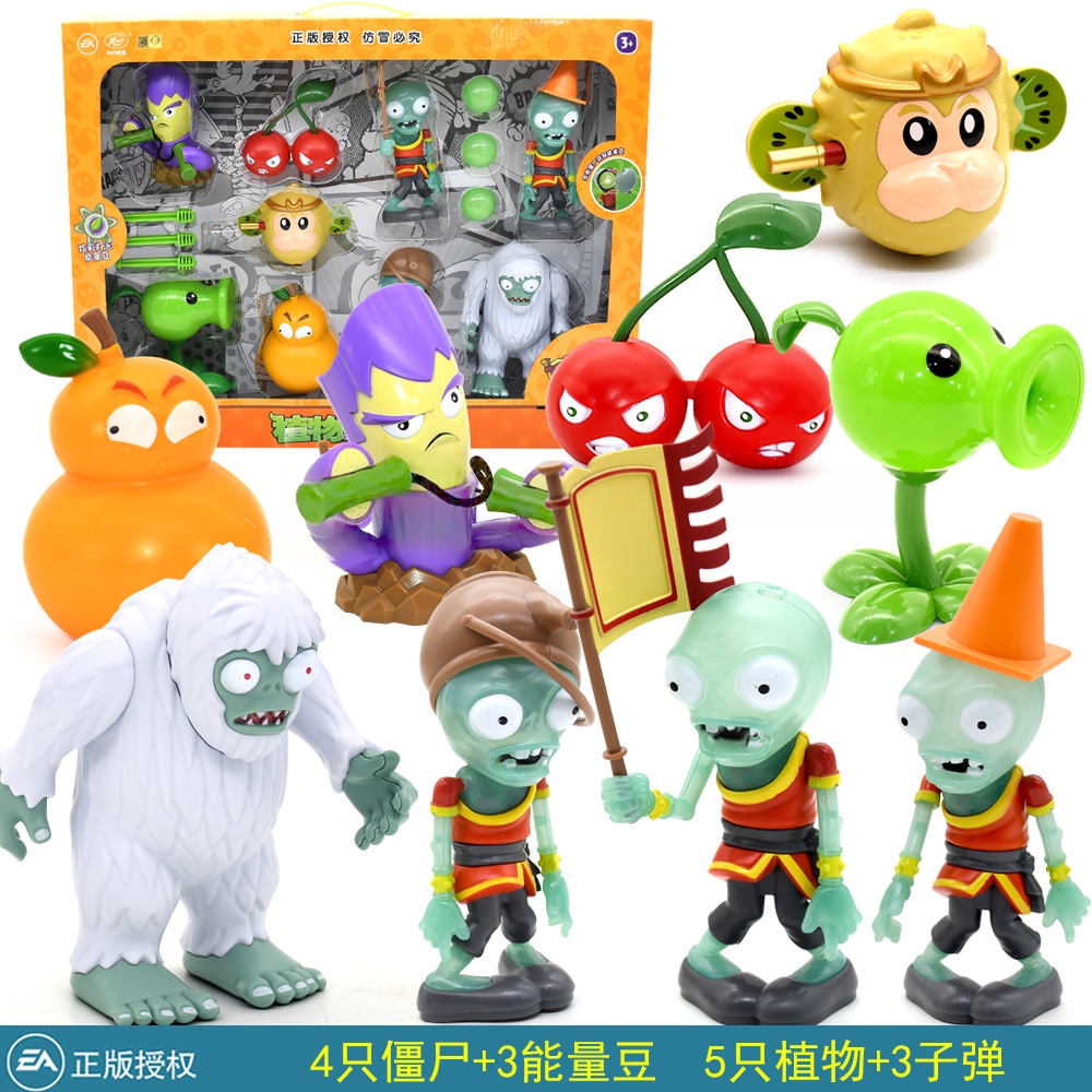 Plantas Vs. Zombies Juguetes Sonido Luz Patatas Minas Fuego Dragón Hierba  Bambú Brotes Lanzado Juego De Batalla | Shopee México