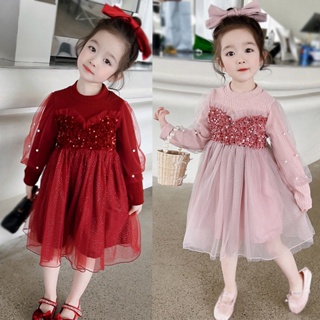  Vestidos para niñas de 12 años de edad, vestidos con correa,  hombro para bebé, niñas, niños, fruncidos, princesa, color rojo : Ropa,  Zapatos y Joyería