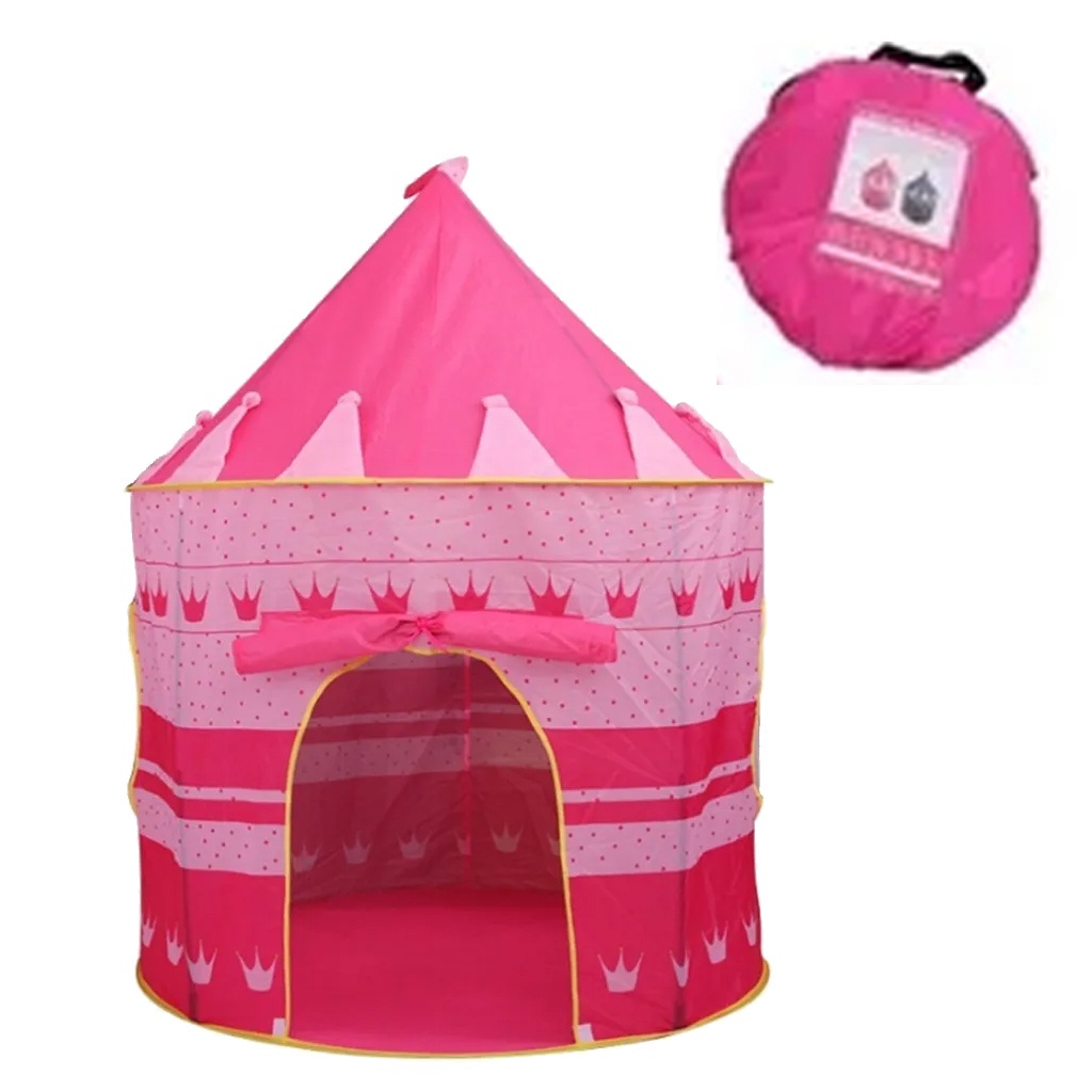 Casitas Infantiles Tela Tienda De Campaña Infantil Castillo Princesas -  200x170x135cm, Pop Up, Interior/Exterior Tienda De Campaña Grande, image size:1024x1024