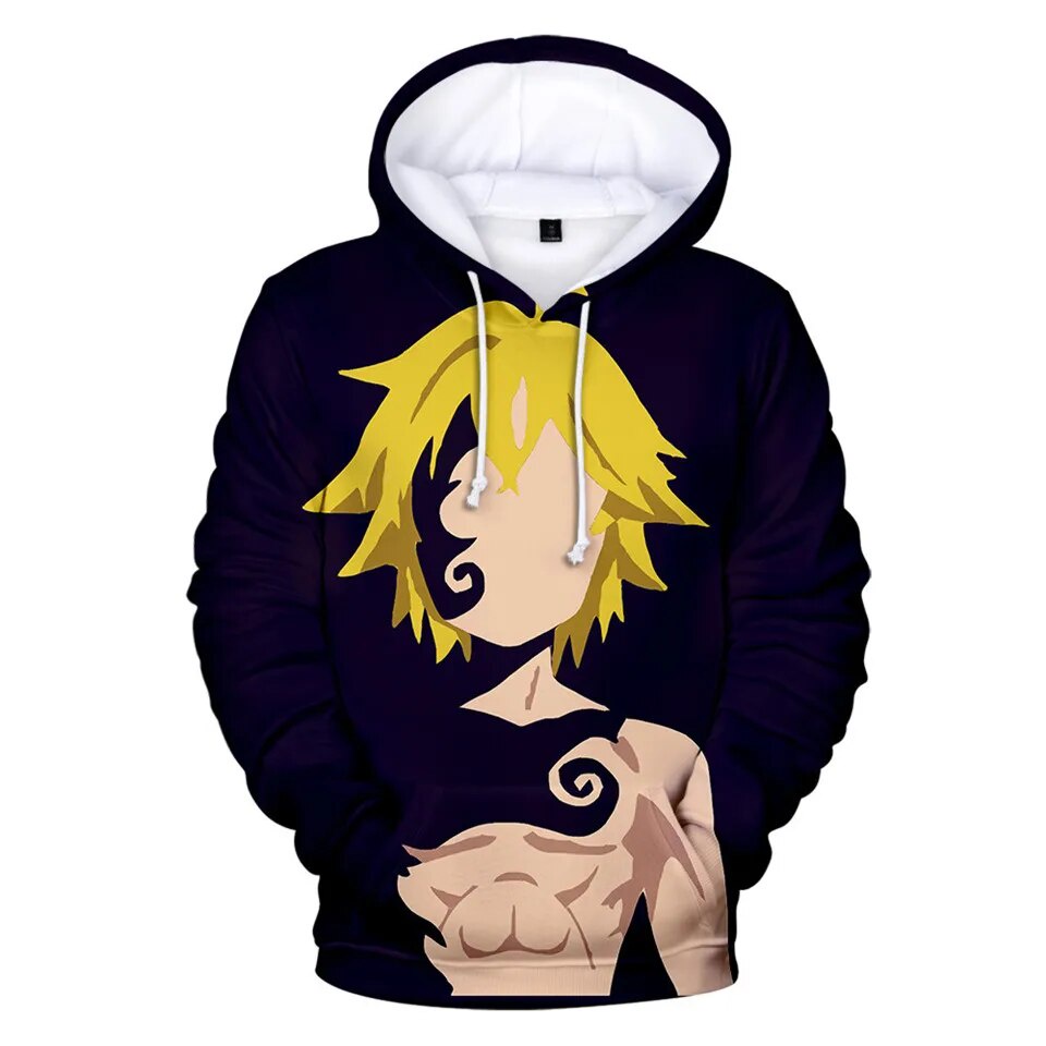 Nanatsu No Taizai Meliodas Sudadera Con Capucha Siete Pecados