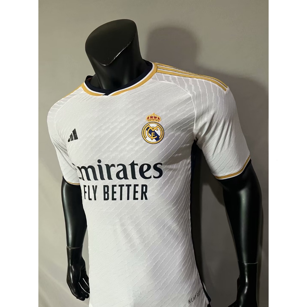 Camiseta Real Madrid 2023-2024 local blanca versión jugador 