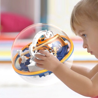 Bola de laberinto de inteligencia mágica 3D clásica para niños, juguete de  IQ, bola magnética de equilibrio, juego de rompecabezas de mármol para  niños y adultos, regalo de Navidad