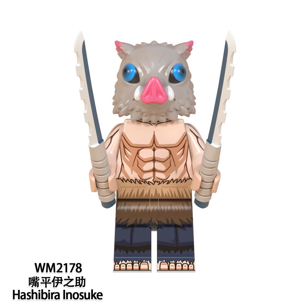 thumbnail image 1 of Demon Slayer Mi Esposa Zenitsu Minifigure Niños Ensamblando Juguetes Anime Serie Personaje Bloque De Construcción Hombre Compatible Lego, 1 of 5